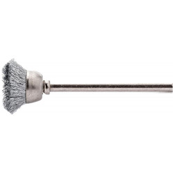 Miniatur-Brosse fil d'acier 15x01mm 