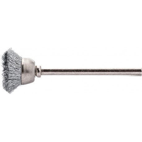 Miniatur-Brosse fil d'acier 18x01mm 