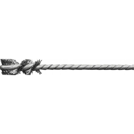 Brosse micro tube Inox Ø20x25/90 mm S38mm 