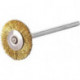 Miniatur-Brosse ronde Laiton 22x01mm 