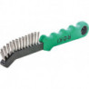 Brosse métallique ROKI V4A lisse 0,3mm 