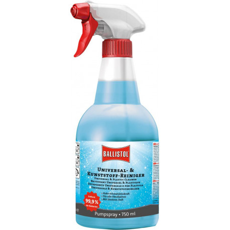 Universal-u. plastique- Nettoyant 750 ml EURO (Par 6)