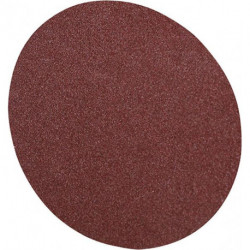 Meule à velcro. KP222K papier corindon 125mm K80 VSM