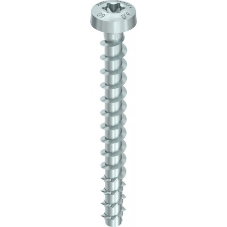 Vis béton HECO-MMSplus-P 75x 60/ 5/ 25 T-30 zn-bl (Par 50)
