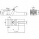 Mâchoire de serrage stable 6497F plate 19 AMF