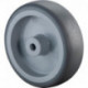 Roue caoutchouc 75mm A80.078 centre roue bleugris plastique GL