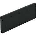 Cloison de séparation pour caissons de bureau noir 1040519