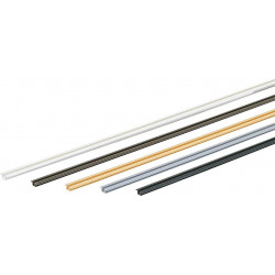 Profils de coulissage et de guidage STB 55 4000mmd.marron