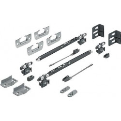 Ensemble de ferrures pour portes coulissantes 9134311