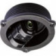 Roulette pivotante.14mm noir