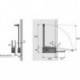Lève-vêtements 750-1170mm aluoptik