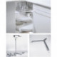 Etagère Arena CLASSIC 800mm argent