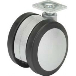 Roulette 9078512 Ø75mm noir