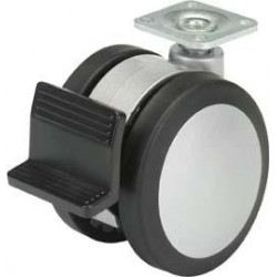 Roulette 9078515 Ø75mm noir