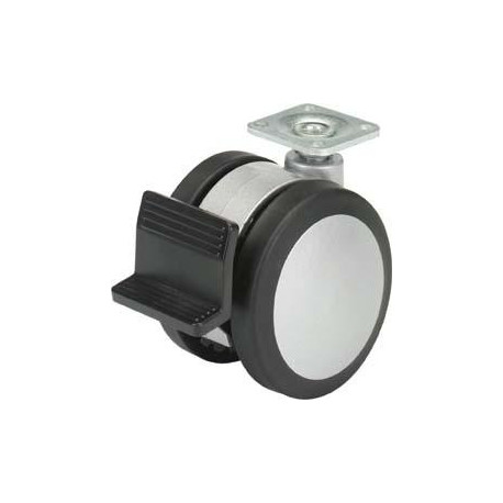Roulette 9078515 Ø75mm noir