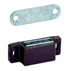 Aimant de maintien loquet 13140 marron 4kg
