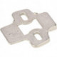 Adaptateur d'angle pour plaques de montage en croix.9072534 zingué