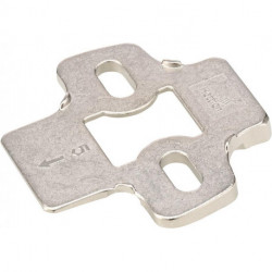 Adaptateur d'angle pour plaques de montage en croix.9072534 zingué