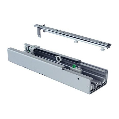 Ferrure coulissante 9117223 acier argent