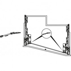 Adaptateur flexible pour Push to open Silen