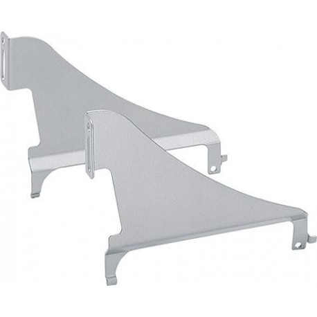 Support plastron 20571 aspect aluminium