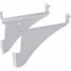Support plastron 20592 aspect aluminium