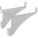 Support plastron 20592 aspect aluminium