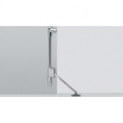 Support raba t21575 nickel plaqué gauche