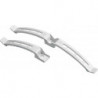 Porte-câble B20mmL220mm gris