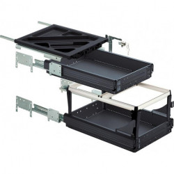 Ensemble de conteneurs 46744 acier