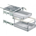 Ensemble de conteneurs 46751 acier