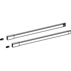 Ensemble garde-corps longitudinal ArciTech 9149285NL 270mm blanc