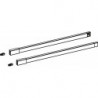 Ensemble garde-corps longitudinal ArciTech 9149285NL 270mm blanc