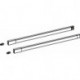 Ensemble garde-corps longitudinal ArciTech 9149288NL 400mm blanc