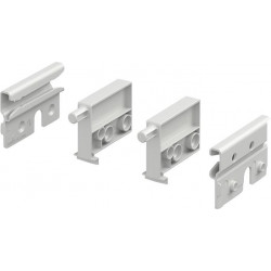 Serrures de fond d'étagère 9257725 blanc
