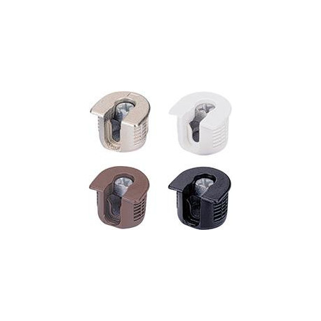 Raccord excentrique Rastex 15 sans bord de recouvrement 65507 blanc