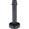Base réglable 180 mm noir