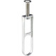 Support tube ovale Sl 781 M plaqué nickel