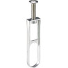 Support tube ovale Sl 781 M plaqué nickel
