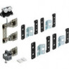 Jeu de ferrures pour portes pliantes 709831-T.2-bouteille