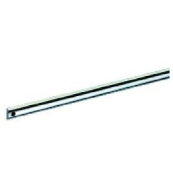 Tige de poussée 10 x 3 mm - 1000mmSt plaqué nickel