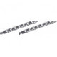 Barres de verrouillage Stop Control noir plastique