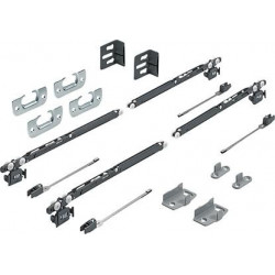 Ensemble de ferrures pour portes coulissantes 9208511