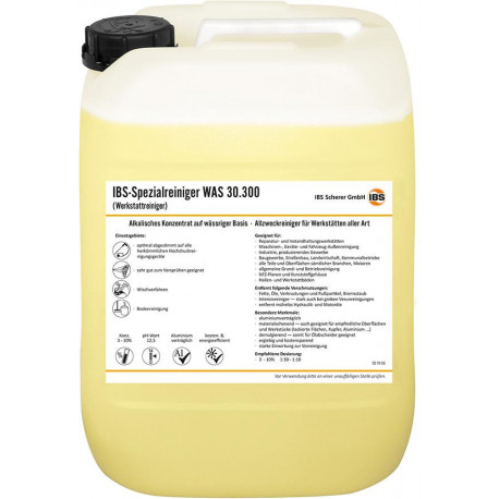 Nettoyant spécial IBS WAS 30.300 20L (nettoyant d'atelier)