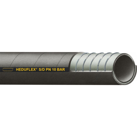 Saug-und Druckschlauch Heduflex SBR 6bar noir 305 x 326STRECKE mm (Par 6)