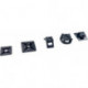 Set Serre-câbles nylon 350-unités avec base adhésive SapiSelco