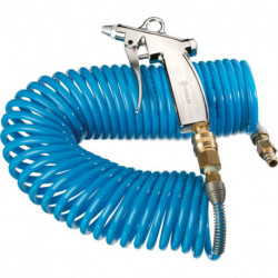 Jeu de pistolets à tuyau spirale 79x63mm 7,5m