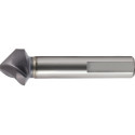 Fraise SpyroTec HSCO en spirale Form C 90G 3-Superficie 80mm TiAlN Gühring