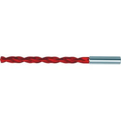 Foret hélicoïdal en carbure monobloc, SuperLine 12 x D, type RT 100, Ø m7 : 4,10 mm, Long. totale 102 mm, Long. hélice 64 mm, Ø queue h6 : 6 mm