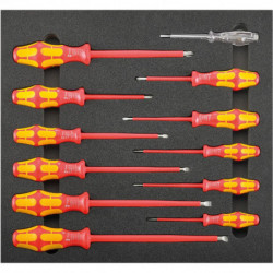 Module outil pour servante 1/3 Tournevis VDE Wera